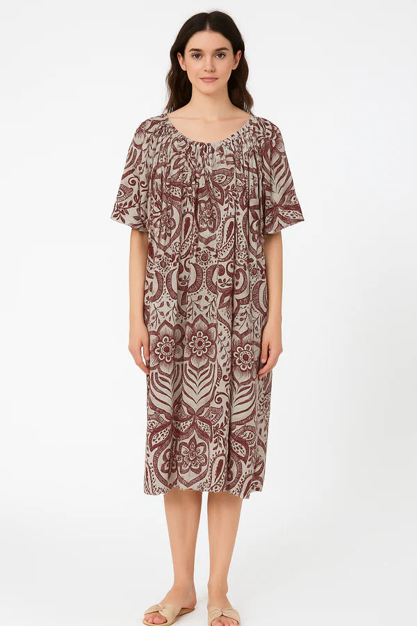Floral Gauze Dress