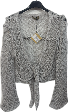 Crochet Tie-Front Top