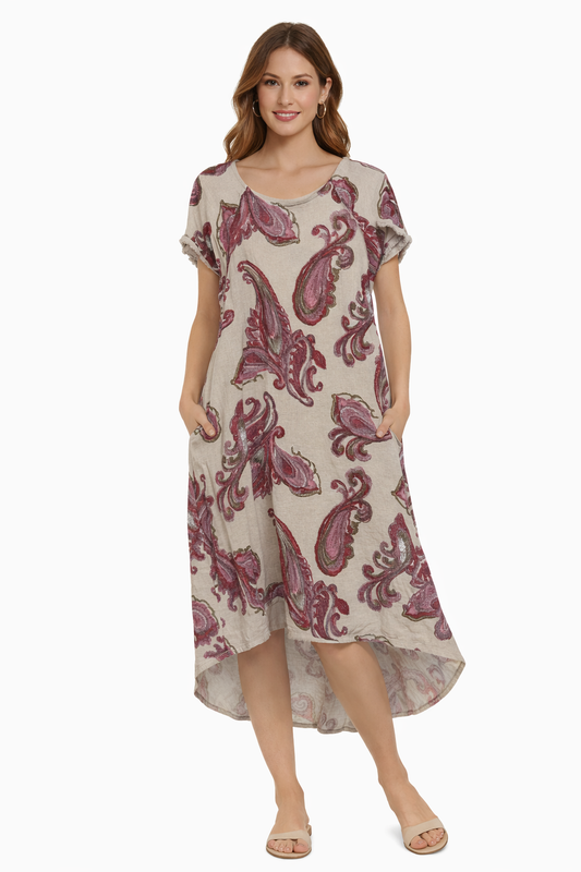 Paisley Gauze Dress