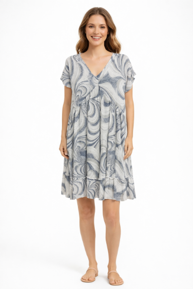 Whirl Gauze Dress