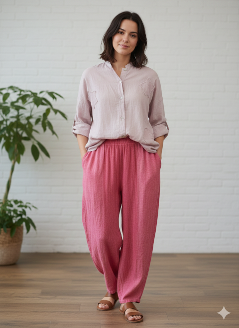 Cotton Star Button Up