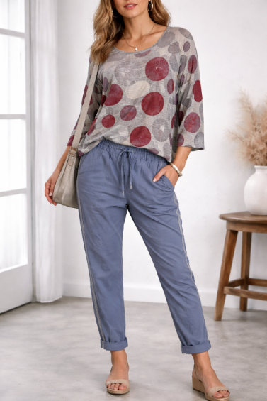 Solid Stretch Pant