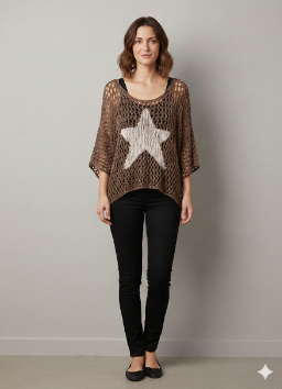 Crochet Star Top