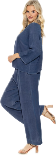 Frayed Gauze Pants