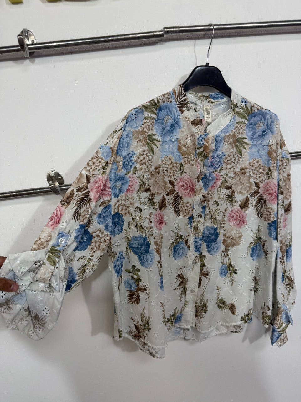 Soft Garden Eyelet Blouse