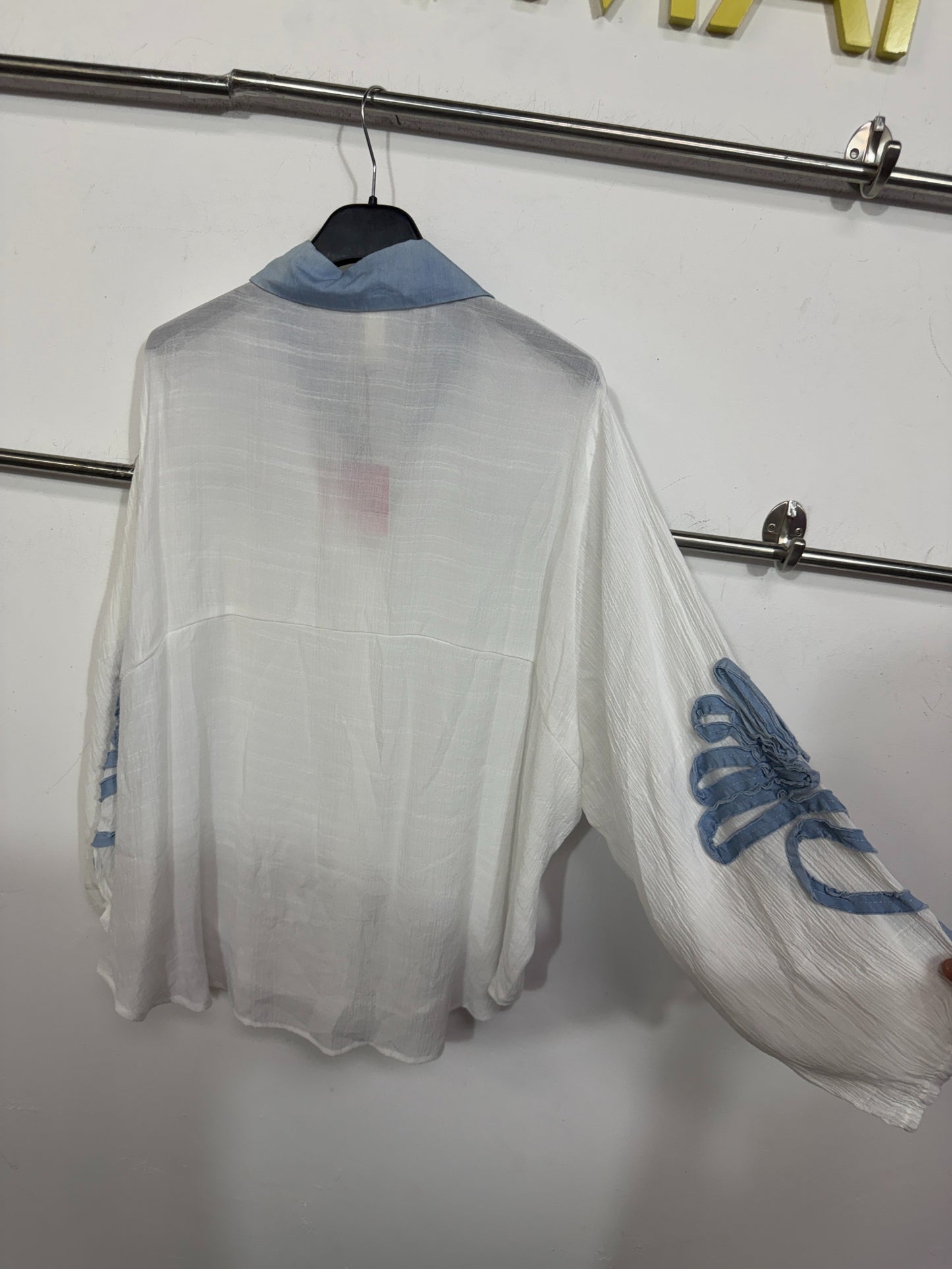 Coastal Breeze Sheer Blouse