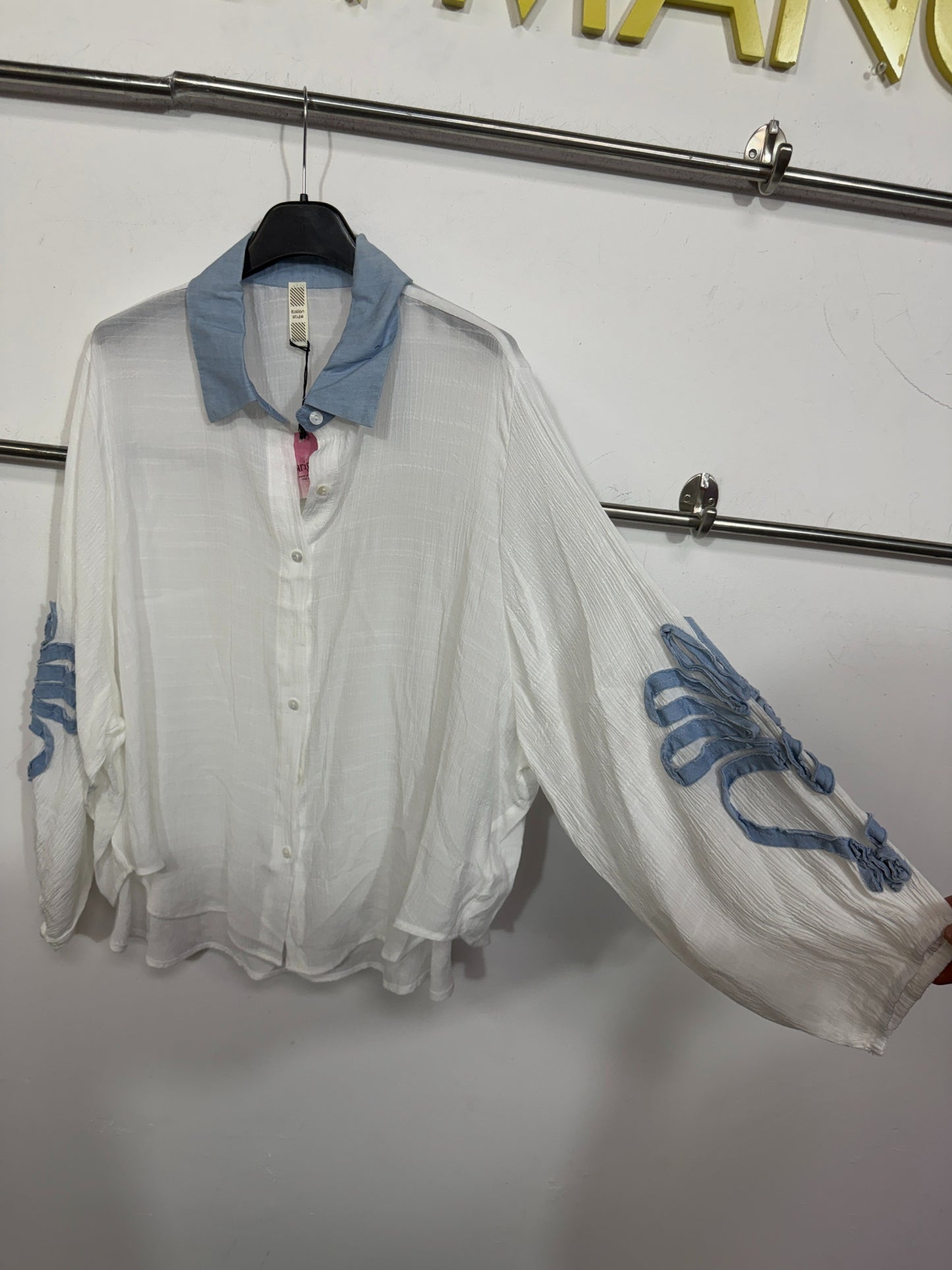 Coastal Breeze Sheer Blouse