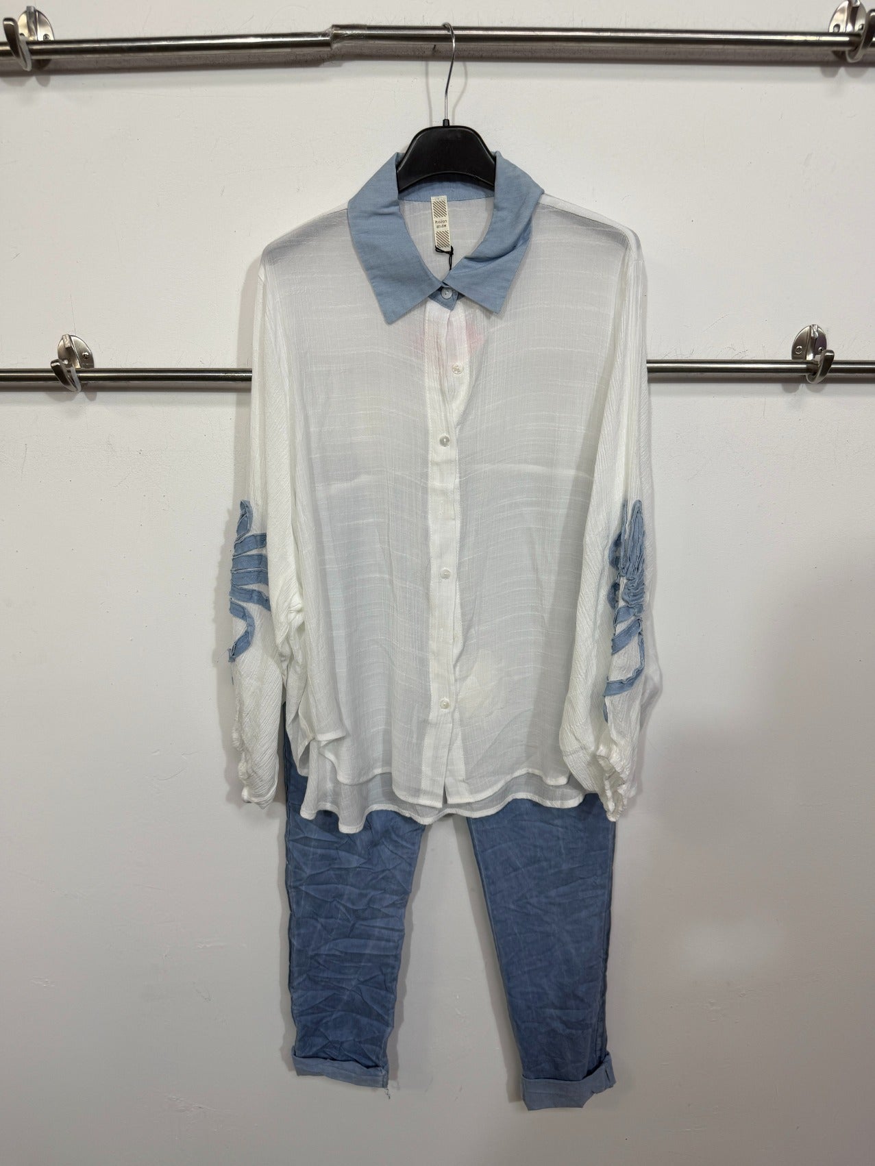 Coastal Breeze Sheer Blouse
