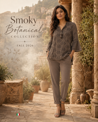 Printed Tie-Front Top