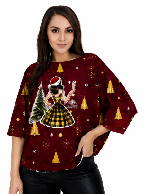 9066-Holiday Plaid Girl