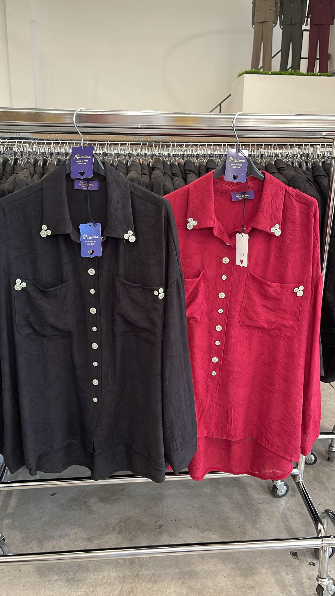 991 Pearl Button Linen Shirt